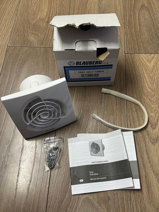  — Blauberg Trio Low Energy Extractor Fan New