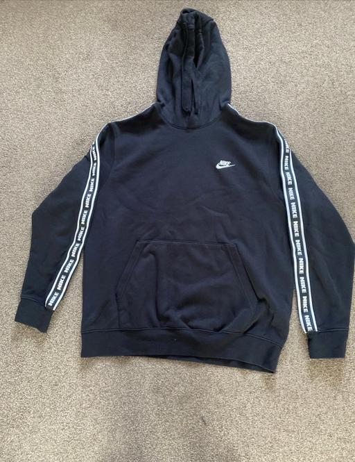  — Nike Large Mens Club Pullover Hoodie Black