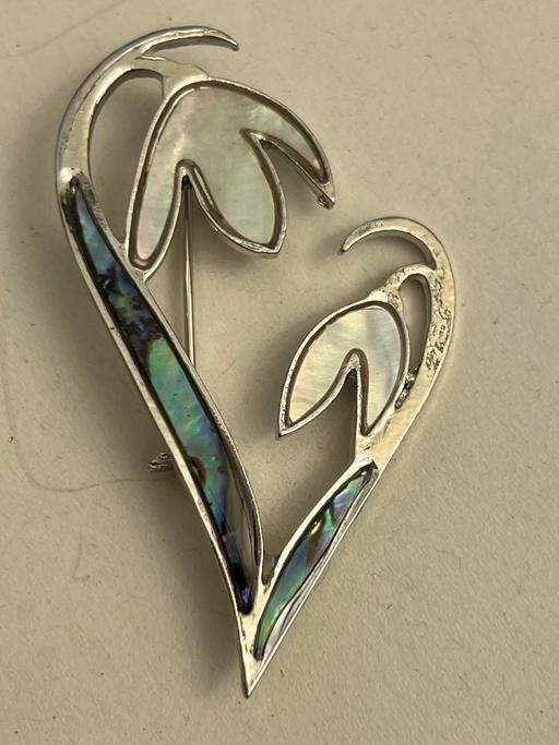  — Lovely abalone brooch