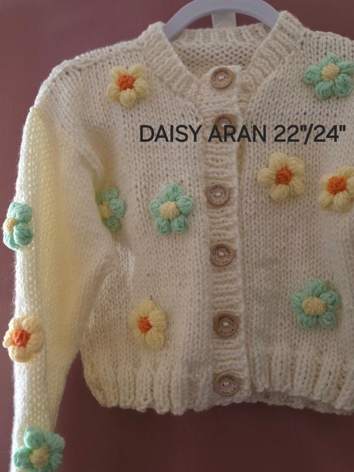  — DAISY ARAN 3 SIZES 22/24 26/28 30/32 SEE PICS