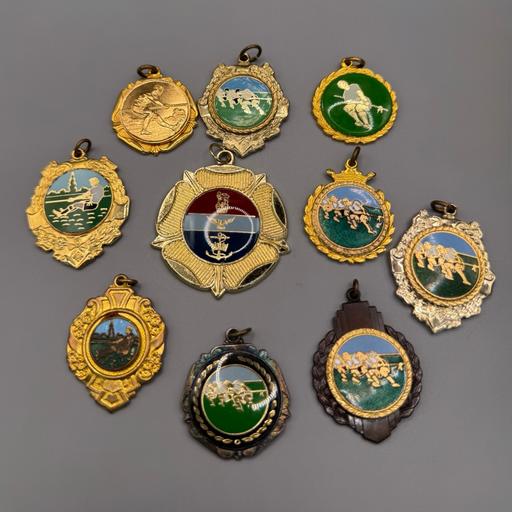  — Large Collection of Vintage Sporting Medals