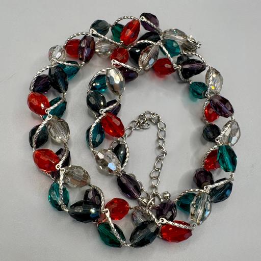  — Lovely M&S Crystal Twisted Necklace