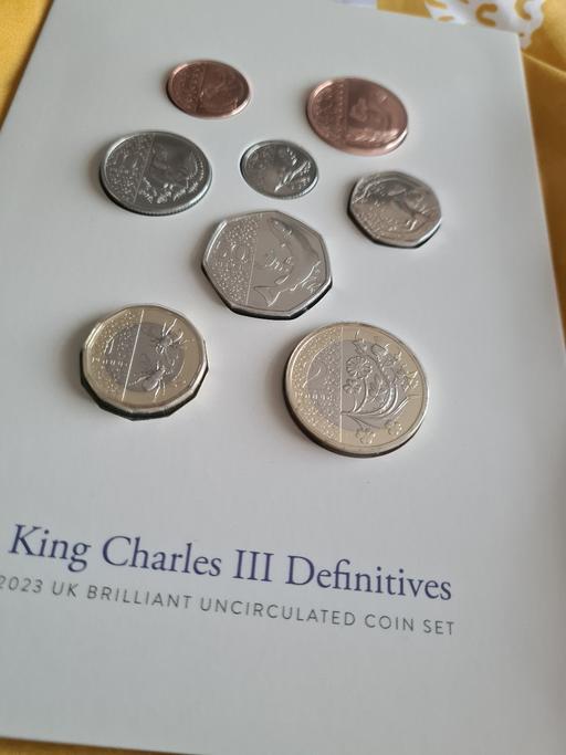  — Royal mint king charles coin set