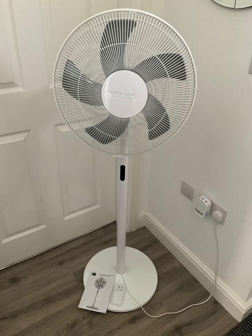  — John Lewis remote 16in 2in 1 fan / pedestal 
