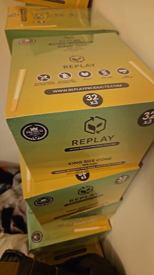 — king size pre roll papers boxes of 96