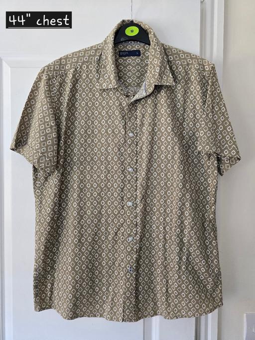  — Matalan Mens EASY short sleeve shirt-large