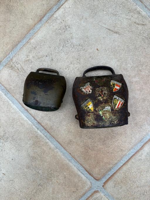  — Vintage cow bells