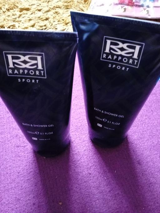  — 2 brand new Mens BATH& SHOWER GELS