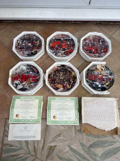  — The national fire museum plates