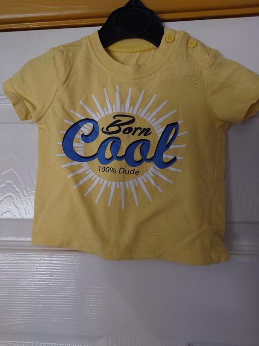  — Baby boys yellow top size up to 3 months