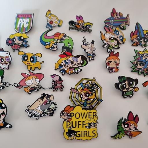  — Powerpuff Girls Enamel Pin Badges – £1 each