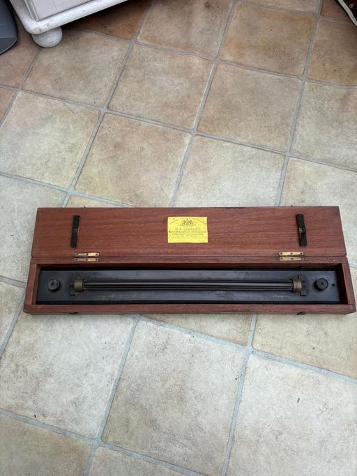  — Stanley brass rolling ruler