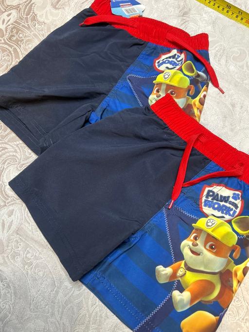  — Paw patrol swim shorts. Age 12-18 m or 2-3 yr
