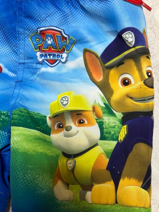  — Paw patrol swim shorts. 12-18 or 18-24m. New