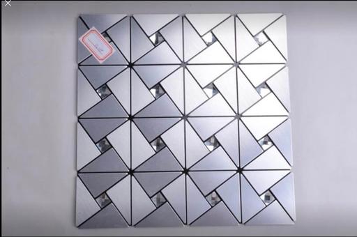  — Aluminium chrome silver tiles