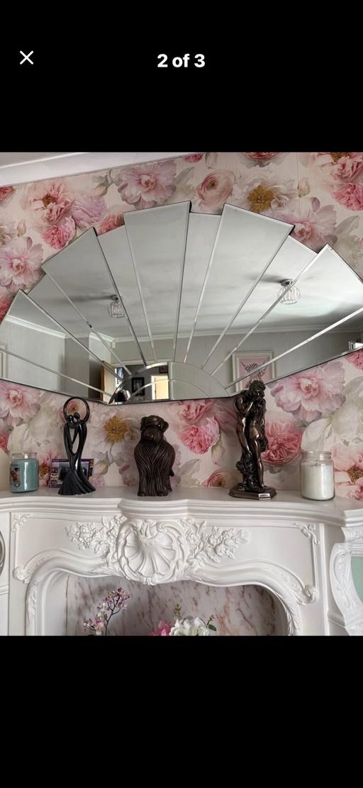  — Art deco style mirror