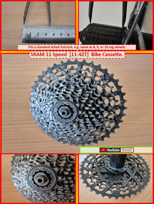  — SRAM 11 Speed Bike Cassette.