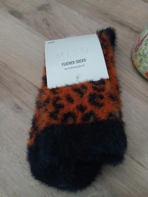  — Feather Socks Rrp £4.99 New