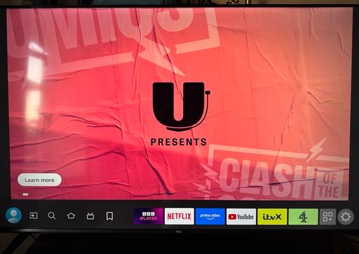  — TCL 50 Inch TV