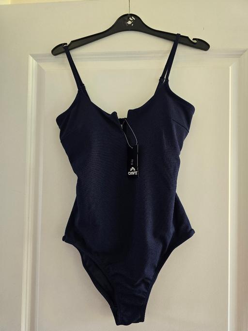  — Crivit navy swimsuit 🩱 uk12 bnwt