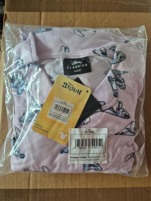  — new Kids Stitch Soft Touch Long Pjs