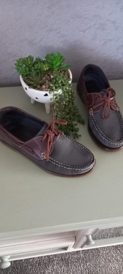  — mens marine deck shoe
