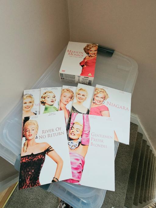  — Marilyn Monroe film collection..7 dvds