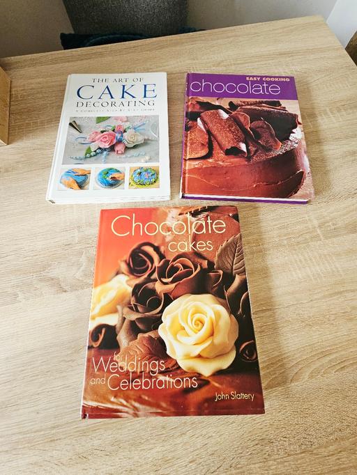  — 3 hardback baking books.