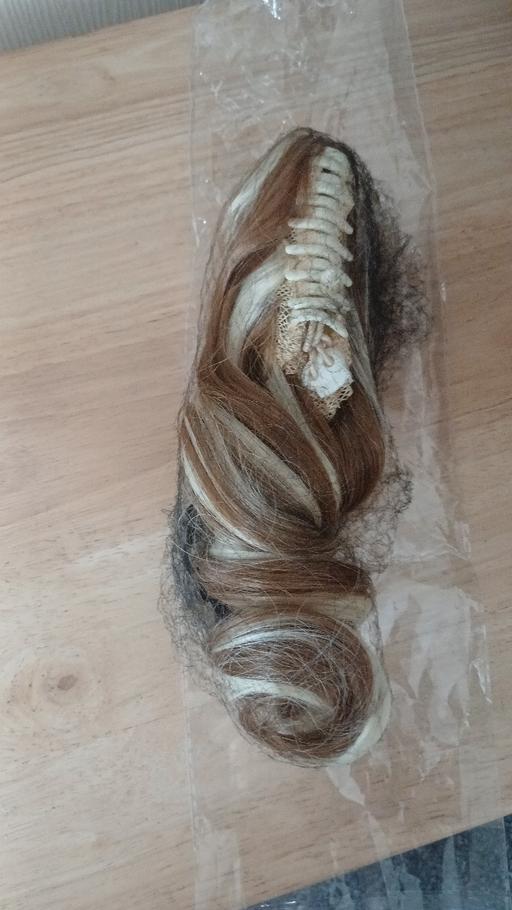  — New hair piece/pony tail