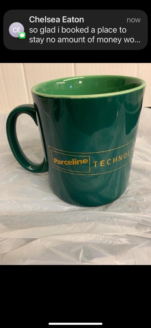  — Parceline mug
