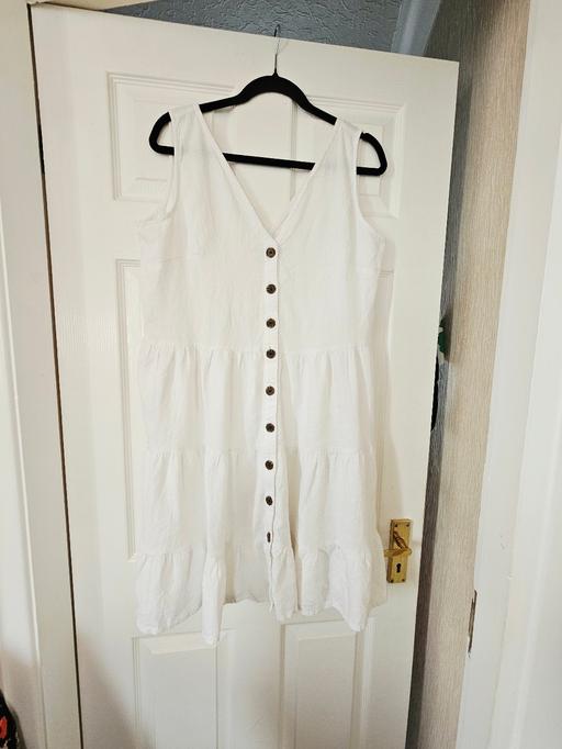  — Next linen dress, size 16..like new.