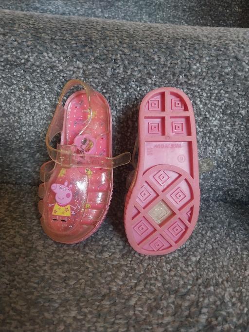  — Infant Girls Peppa Pig Jelly Sandals