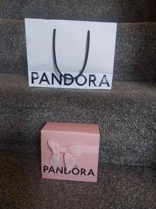  — Pink Pandora Bow Gift Box plus Paper Carrier