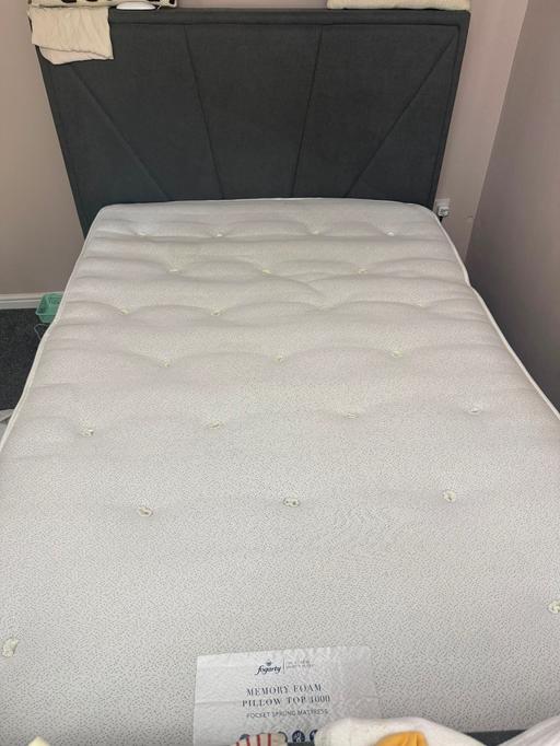  — Double Bed matress with built in memory top