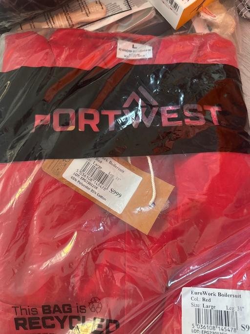  — New portwest boilersuit l