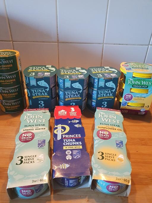  — 25  x tins tuna