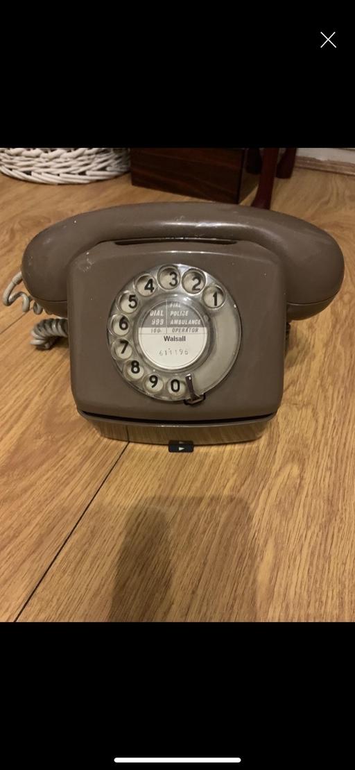  — Vintage compact phone from 70s