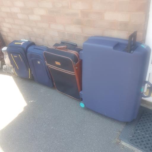  — 4 Suitcases - 2 Small , 1 Medium & 1 Large ,