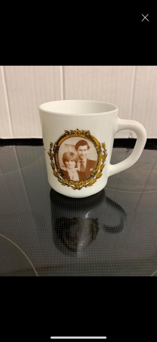  — Vintage Princess Diana & Charles mug