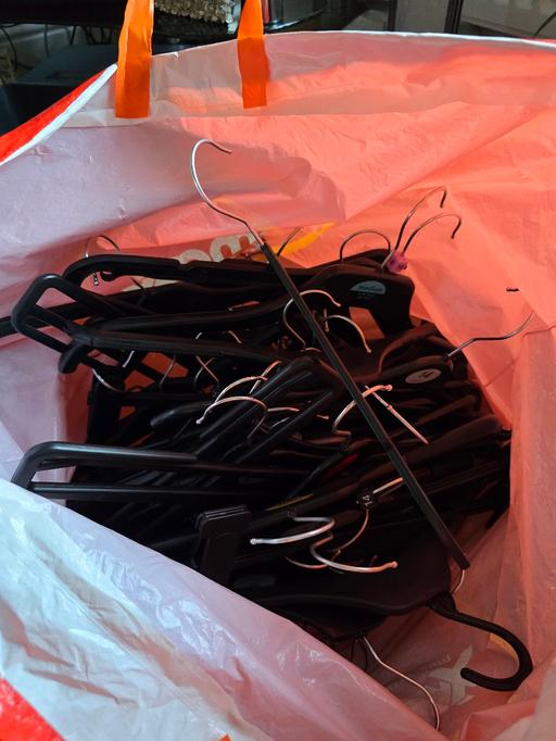  — bag of coat hangers