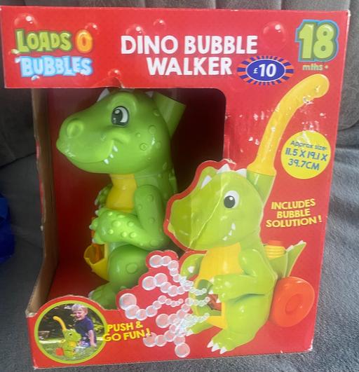  — Dino bubble walker