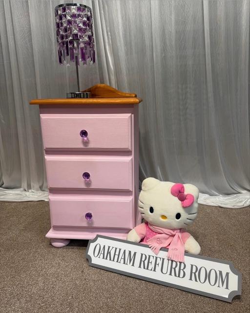  — Bedside Table & Lamp
