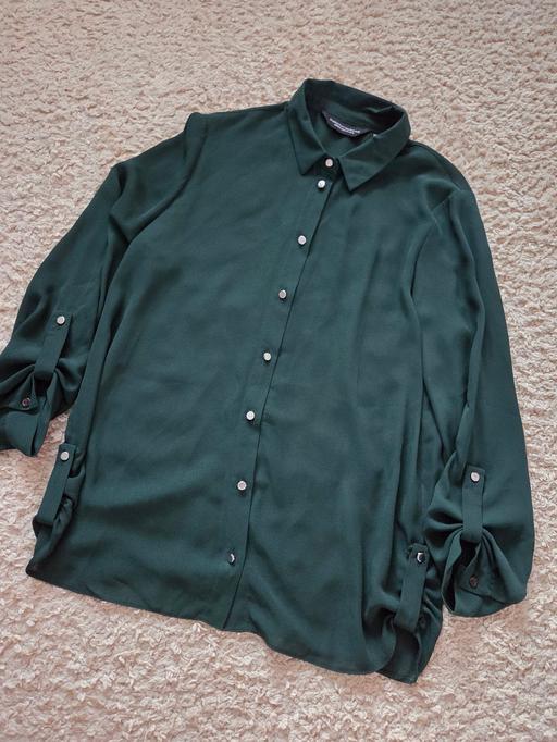  — NEW size 14 DOROTHY PERKINS green blouse