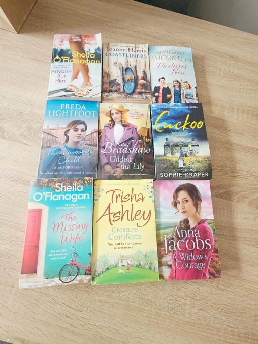  — Paperback books collection of 9.