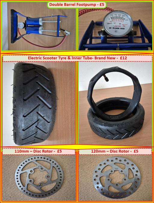  — Electric Scooter Tyre and inner tube. New.