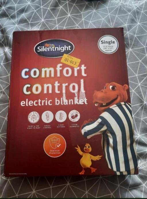  — single electric blanket new