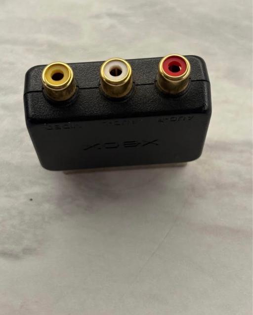  — Microsoft Xbox RCA to SCART AV Block Adapter