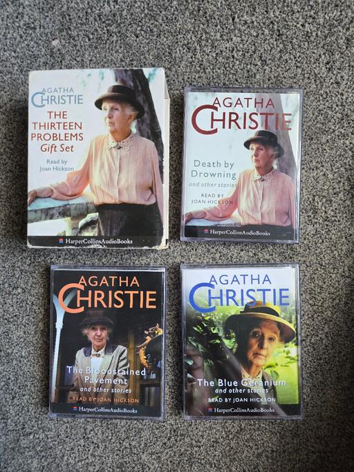  — Agatha Christie - audio cassette books