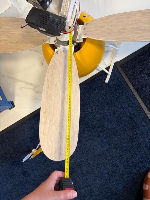  — Helicopter fan and light