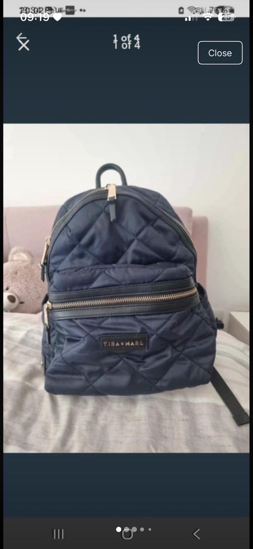  — Tiba and marl changing bag